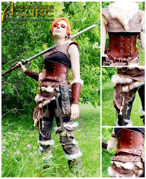 female barbarian cosplay|barbarian female costume larp.